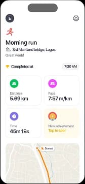 Morning run